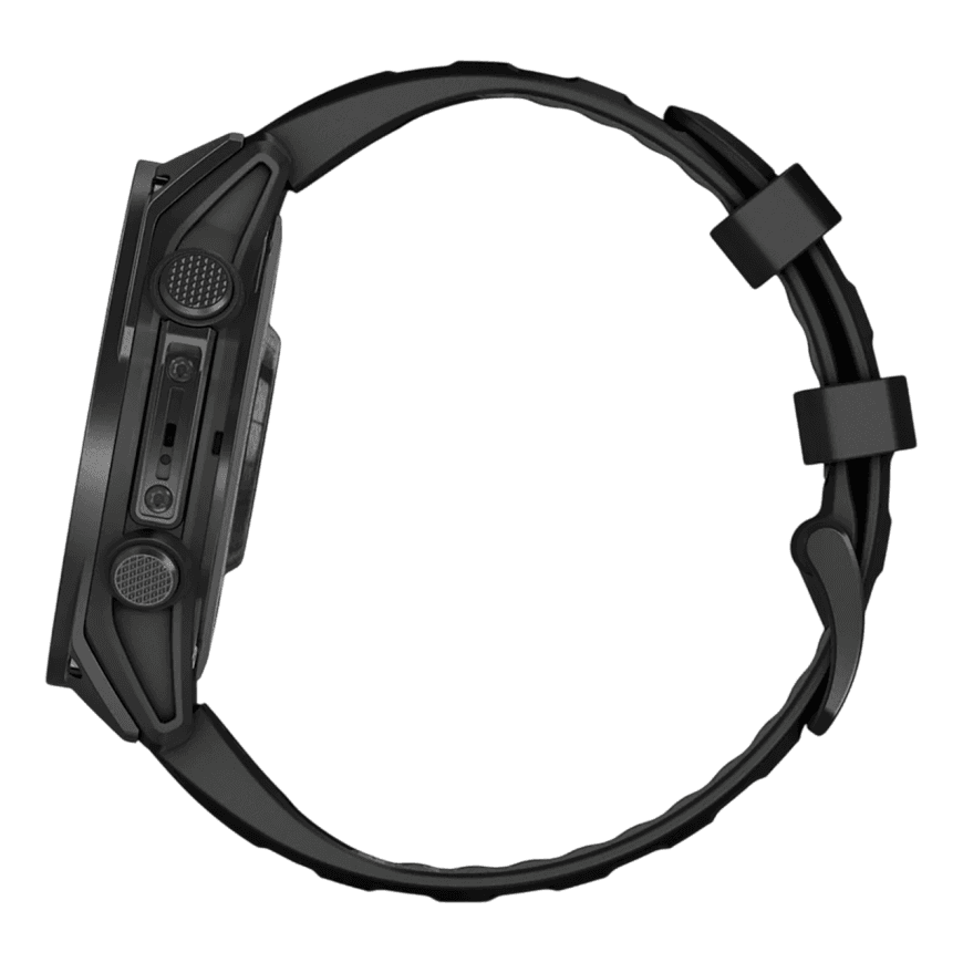 Спортивные часы Garmin tactix 8, 47 мм, AMOLED, силиконовый ремешок цвета чёрный/«серая галька» — фото 5