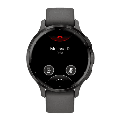 Спортивные часы Garmin Venu 3S, 41 мм, серый силиконовый ремешок