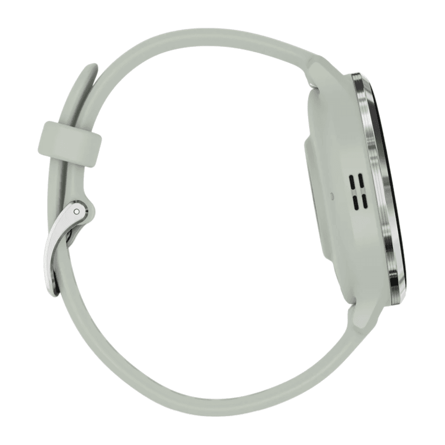 Спортивные часы Garmin Venu 3S, 41 мм, силиконовый ремешок серо-шалфейного цвета — фото 5
