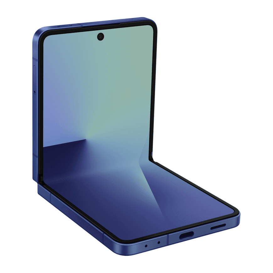 Смартфон Samsung Galaxy Z Flip7 12 ГБ | 256 ГБ (Синий | Blue Shadow) (Exynos) — фото 4