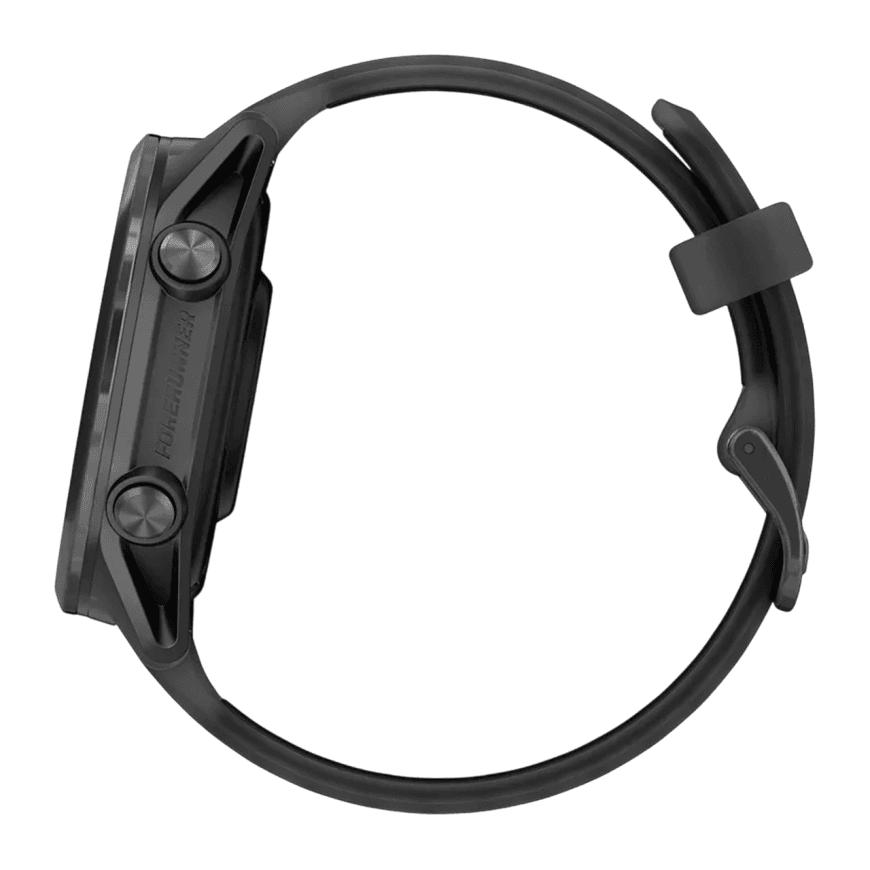 Спортивные часы Garmin Forerunner 570, 42 мм, силиконовый ремешок цвета «полупрозрачный чёрный»/чёрный — фото 5