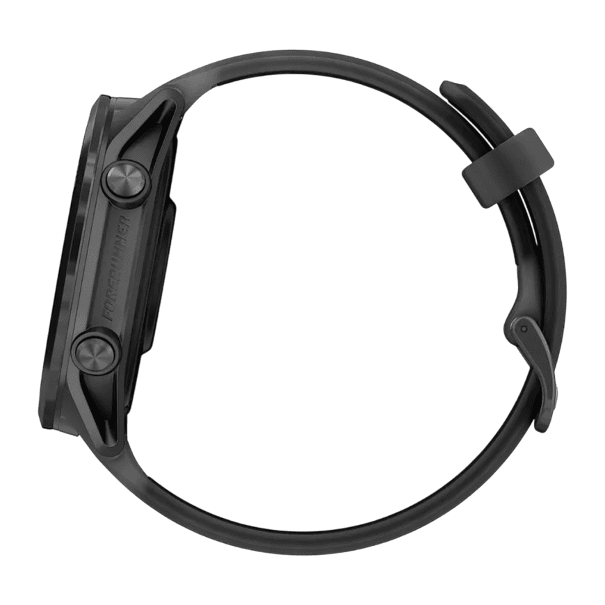 Спортивные часы Garmin Forerunner 570, 47 мм, силиконовый ремешок цвета «полупрозрачный чёрный»/чёрный — фото 5