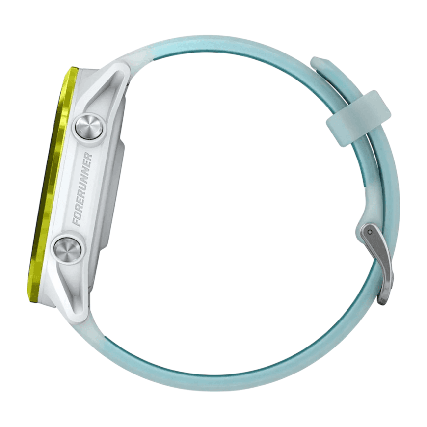 Спортивные часы Garmin Forerunner 570, 47 мм, силиконовый ремешок цвета «полупрозрачный серый»/бирюзовый — фото 4