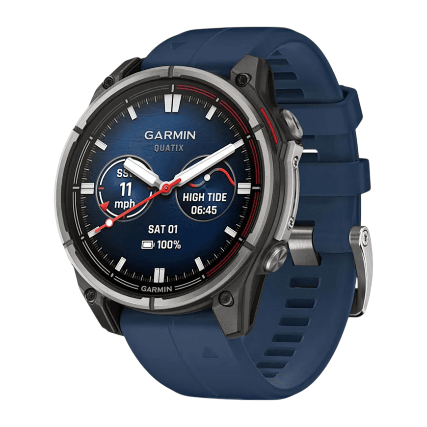 Спортивные часы Garmin quatix 8, AMOLED, 47 мм, силиконовый ремешок — фото 3