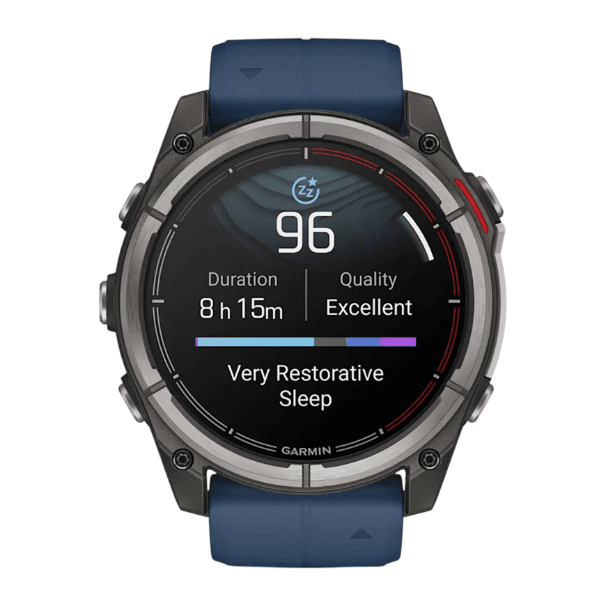 Спортивные часы Garmin quatix 8, AMOLED, 51 мм, силиконовый ремешок — фото 2