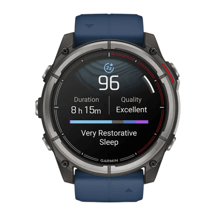 Спортивные часы Garmin quatix 8, AMOLED, 51 мм, силиконовый ремешок