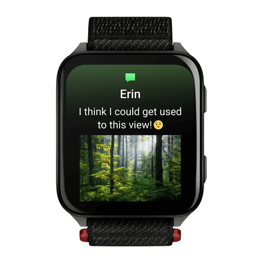 Спортивные часы Garmin Venu X1, чёрный нейлоновый браслет ComfortFit — фото 4
