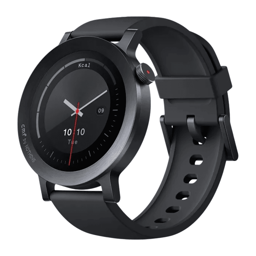 Умные часы CMF Watch 3 Pro by Nothing, плоский безель, тёмно-серый силиконовый ремешок — фото 5