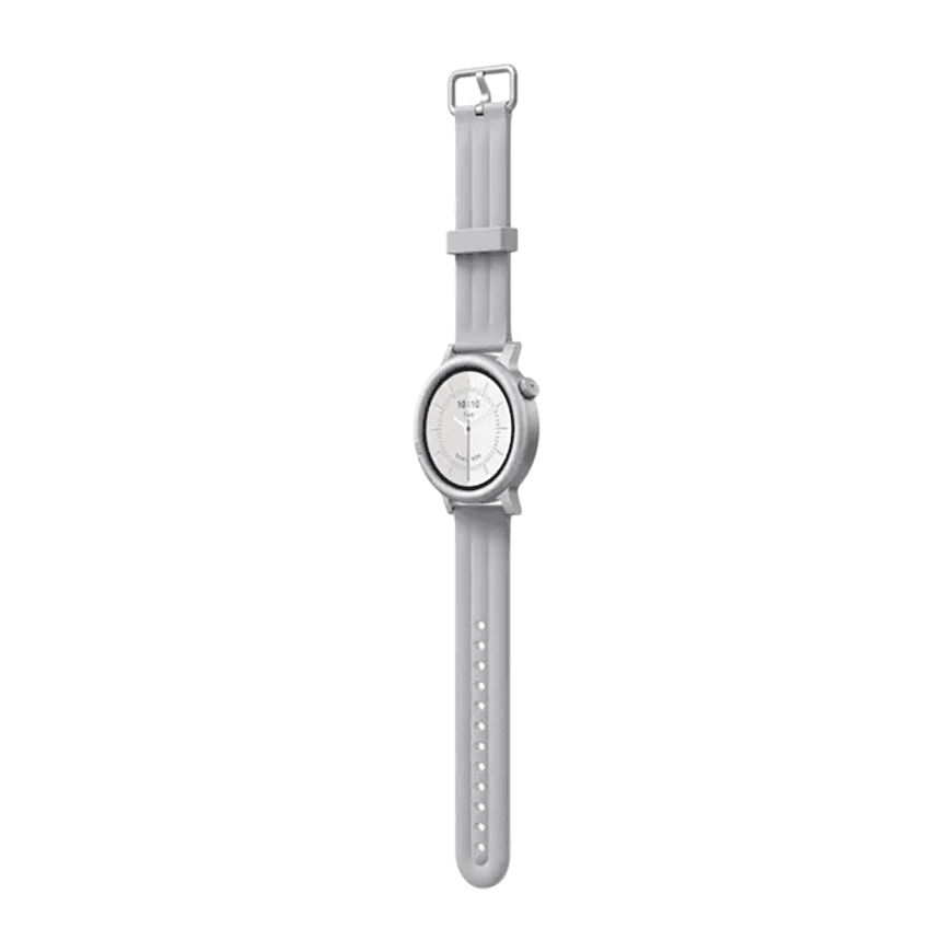 Умные часы CMF Watch 3 Pro by Nothing, изогнутый безель, светло-серый силиконовый ремешок — фото 5
