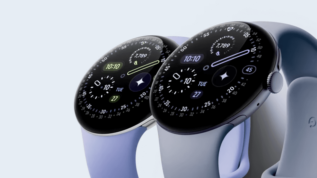 Умные часы Google Pixel Watch 4, 41 мм, Wi-Fi, ремешок цвета «голубой ирис» — фото 2