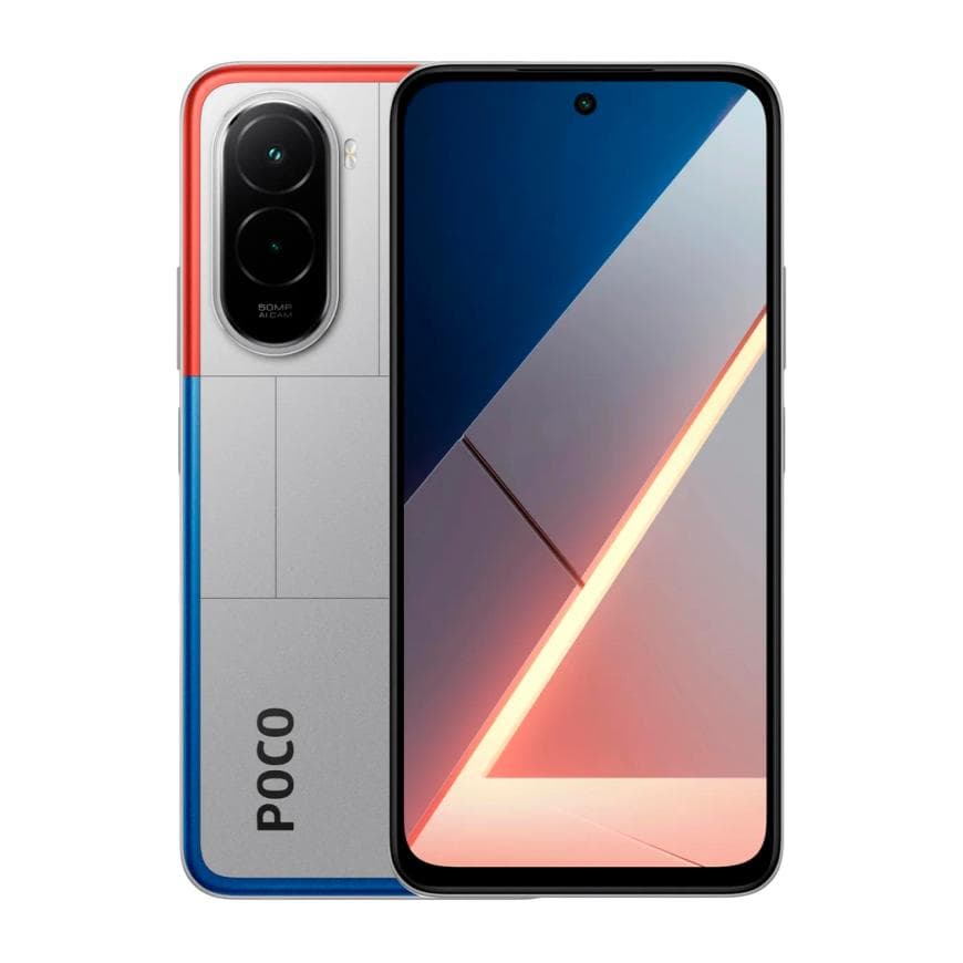 Смартфон Xiaomi POCO M7 4G 8 ГБ + 256 ГБ (Серебристый | Silver) (версия Global) — фото 2