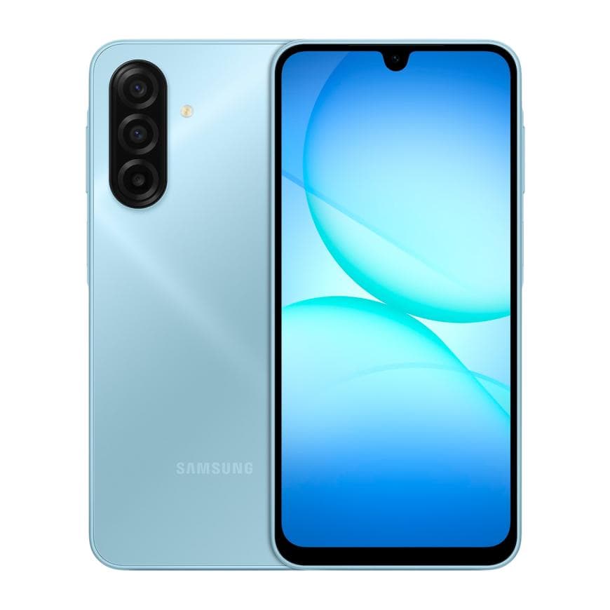 Смартфон Samsung Galaxy A17 4G 6 ГБ | 128 ГБ (Голубой | Light Blue) — фото 2