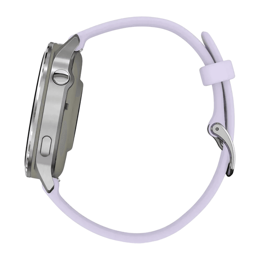 Спортивные часы Garmin Venu 4, 41 мм, силиконовый ремешок цвета «барвинка» — фото 5