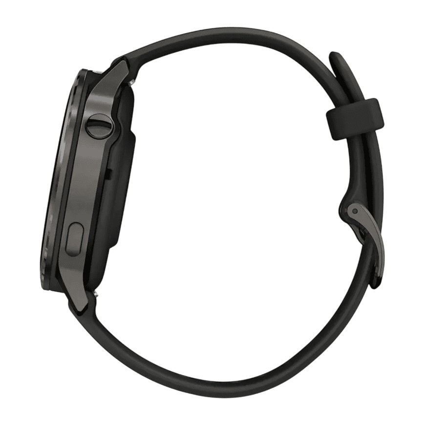 Спортивные часы Garmin Venu 4, 41 мм, чёрный силиконовый ремешок — фото 5
