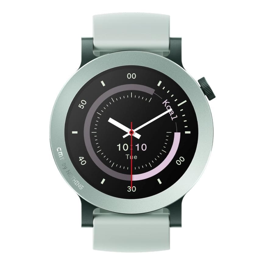 Умные часы CMF Watch 3 Pro by Nothing, плоский безель, светло-зелёный силиконовый ремешок — фото 6