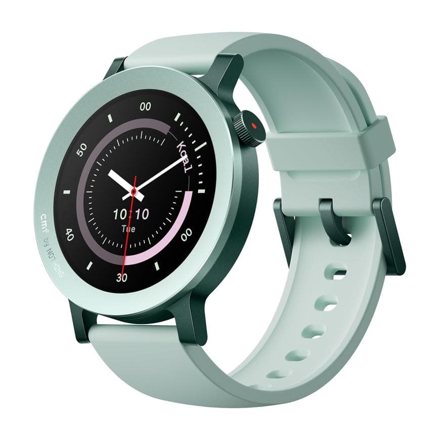 Умные часы CMF Watch 3 Pro by Nothing, плоский безель, светло-зелёный силиконовый ремешок — фото 3