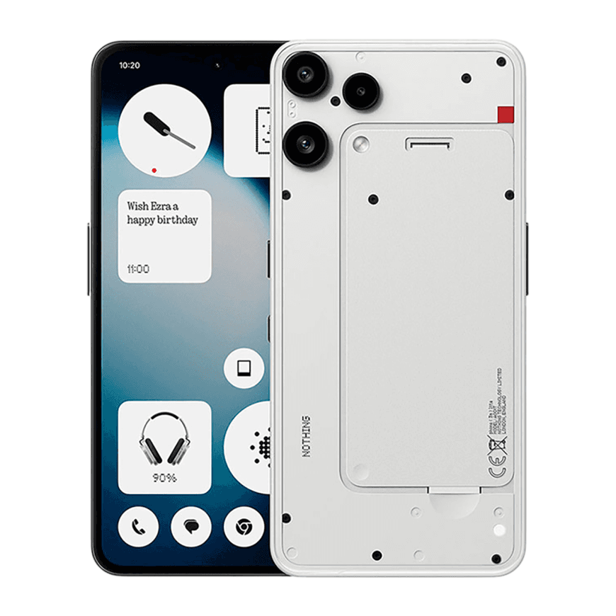 Смартфон Nothing Phone (3a) Lite 8 ГБ + 256 ГБ (Белый | White) (версия Global) — фото 2
