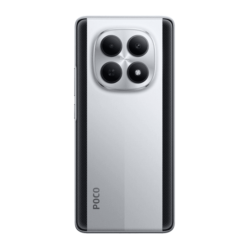 Смартфон Xiaomi POCO M8 5G 8 ГБ + 512 ГБ (Серебристый | Silver) (версия Global) — фото 6