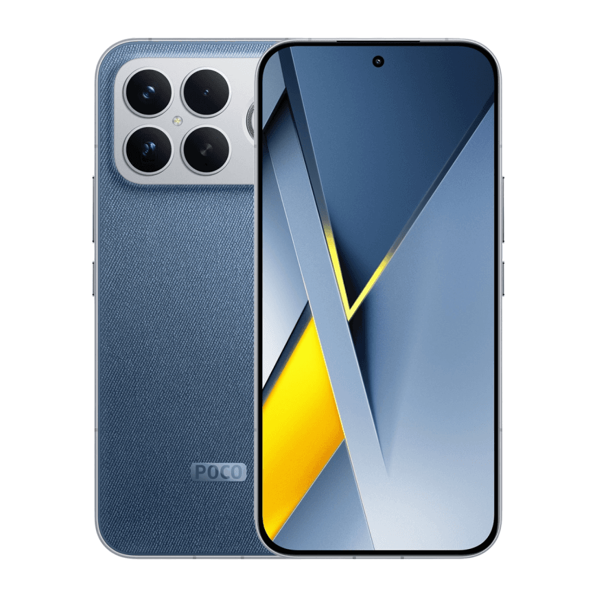 Смартфон Xiaomi POCO F8 Ultra 16 ГБ + 512 ГБ («Синий деним» | Denim Blue) (версия Global) — фото 2