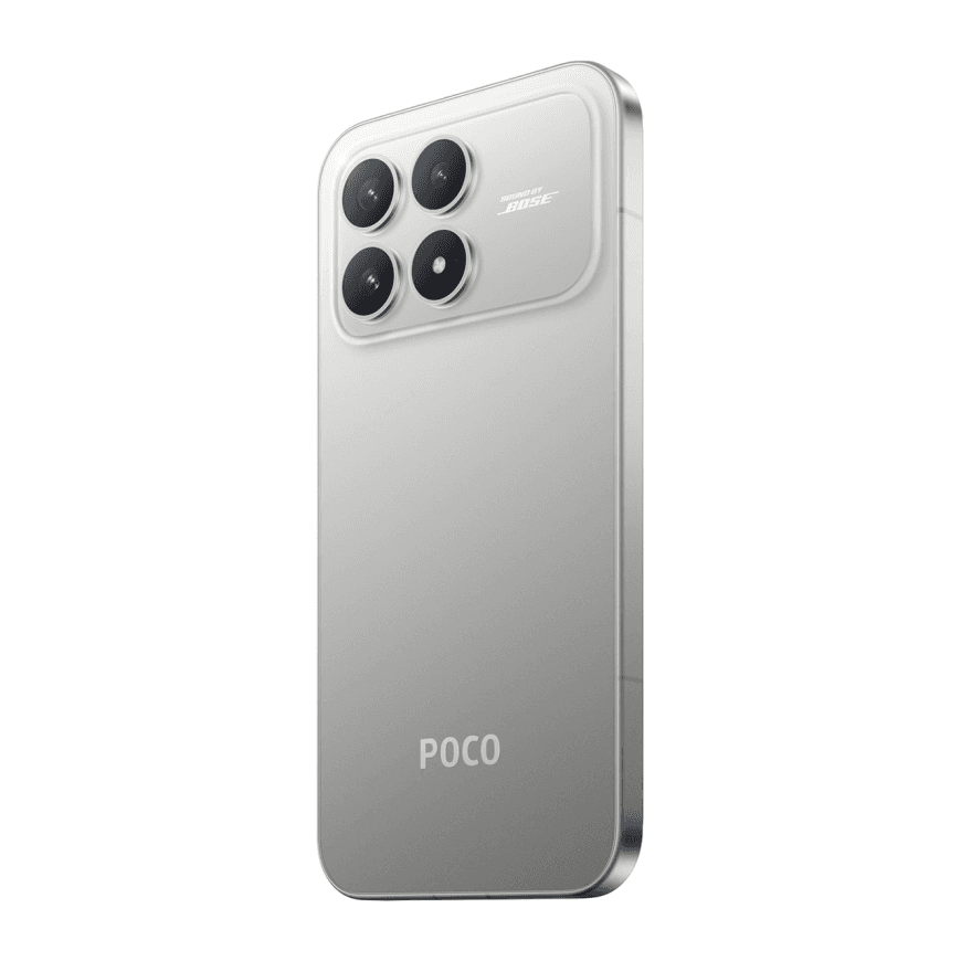 Смартфон Xiaomi POCO F8 Pro 12 ГБ + 256 ГБ («Серый титан» | Titanium Silver) (версия Global) — фото 4