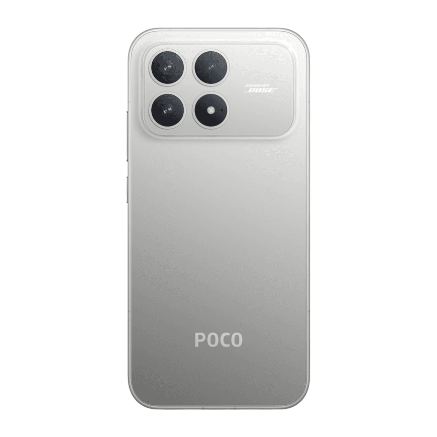 Смартфон Xiaomi POCO F8 Pro 12 ГБ + 256 ГБ («Серый титан» | Titanium Silver) (версия Global) — фото 6