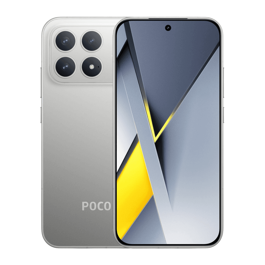 Смартфон Xiaomi POCO F8 Pro 12 ГБ + 256 ГБ («Серый титан» | Titanium Silver) (версия Global) — фото 2