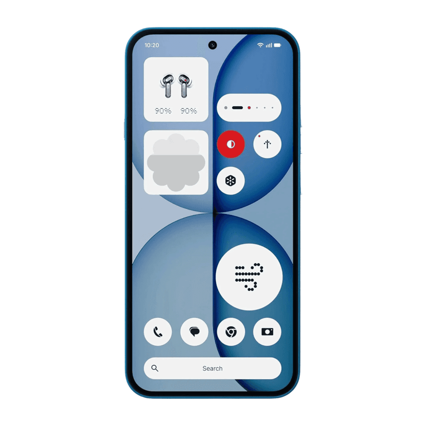 Смартфон Nothing Phone (4a) 12 ГБ + 256 ГБ (Голубой | Blue) (версия Global) — фото 5