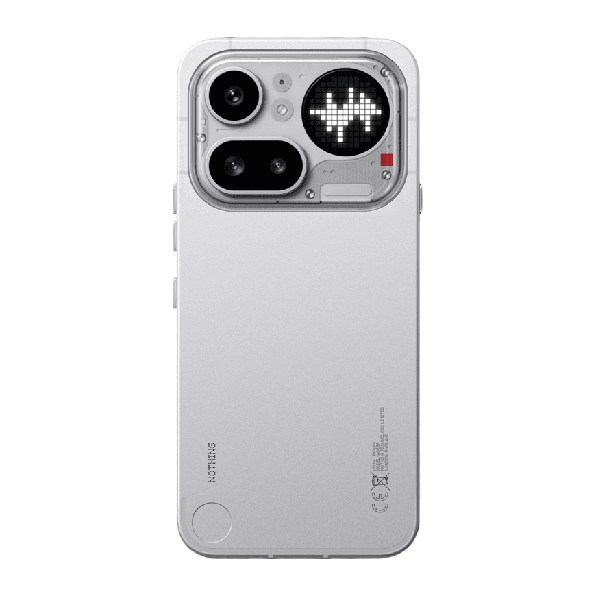 Смартфон Nothing Phone (4a) Pro 12 ГБ + 256 ГБ (Серебристый | Silver) (версия Global) — фото 3