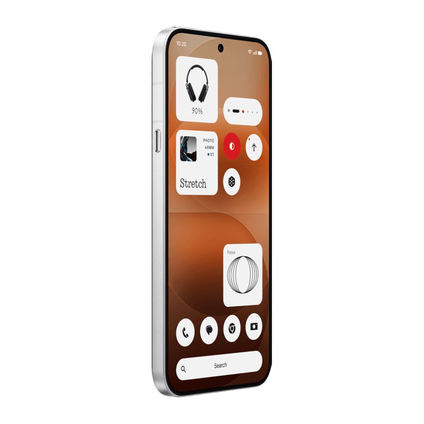 Смартфон Nothing Phone (4a) Pro 12 ГБ + 256 ГБ (Серебристый | Silver) (версия Global) — фото 6