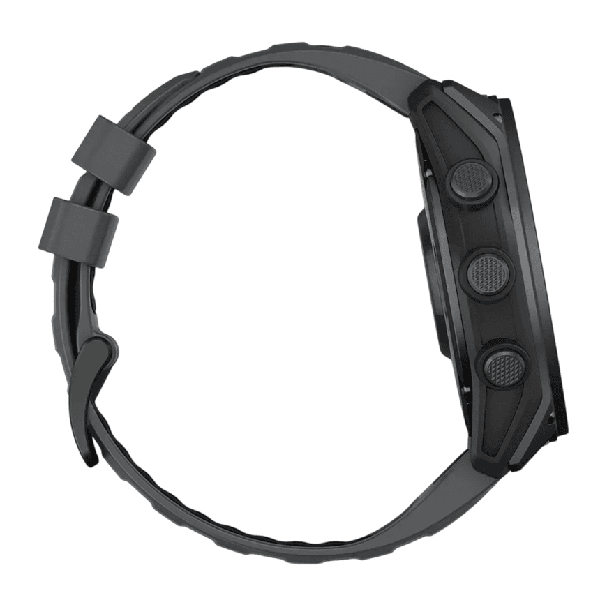 Спортивные часы Garmin tactix 8, 51 мм, AMOLED, Cerakote, сланцево-серый силиконовый ремешок — фото 6