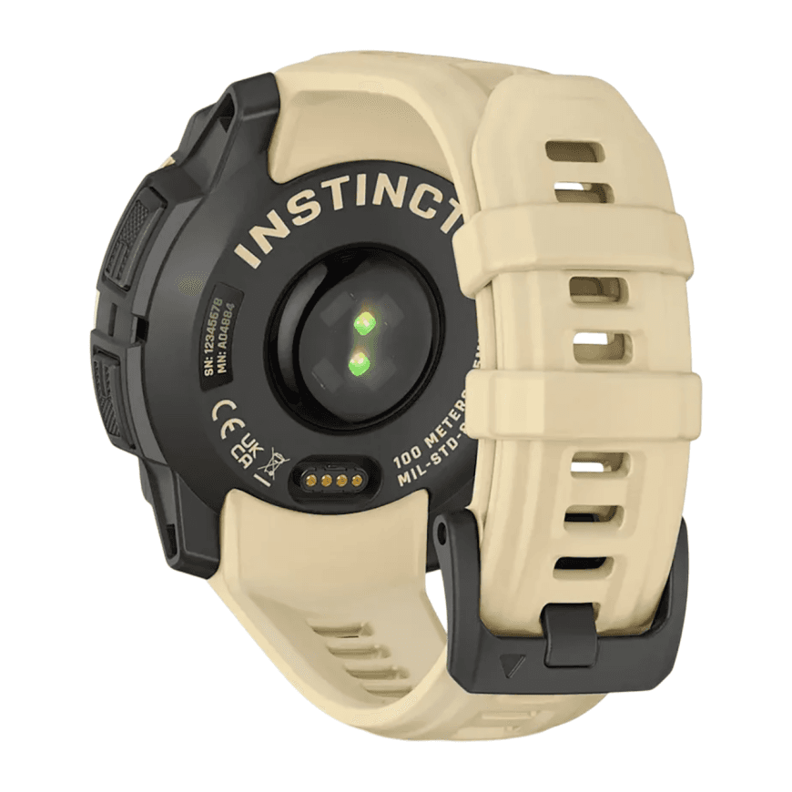 Спортивные часы Garmin Instinct 3, 45 мм, AMOLED, силиконовый ремешок цвета «цитрин» — фото 6