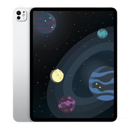 Планшет Apple iPad Pro 13" с нанотекстурой, 2 ТБ, Wi-Fi + Cellular (Серебристый | Silver) (M5 | 2025)