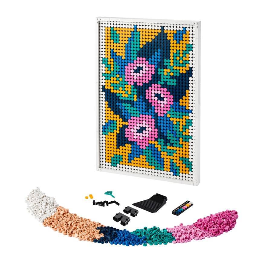 Картина «Цветочное искусство» LEGO Art (#31207) — фото 2