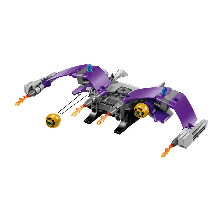 Конструктор — сборная фигурка Зелёного гоблина LEGO Marvel Spider-Man (#76284) — фото 4