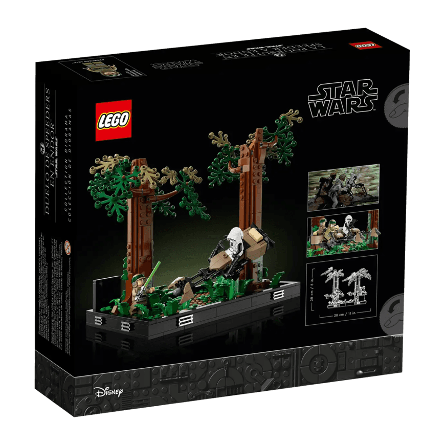 Конструктор — диорама «Погоня на спидерах на Эндоре» LEGO Star Wars Diorama Collection (#75353) — фото 5
