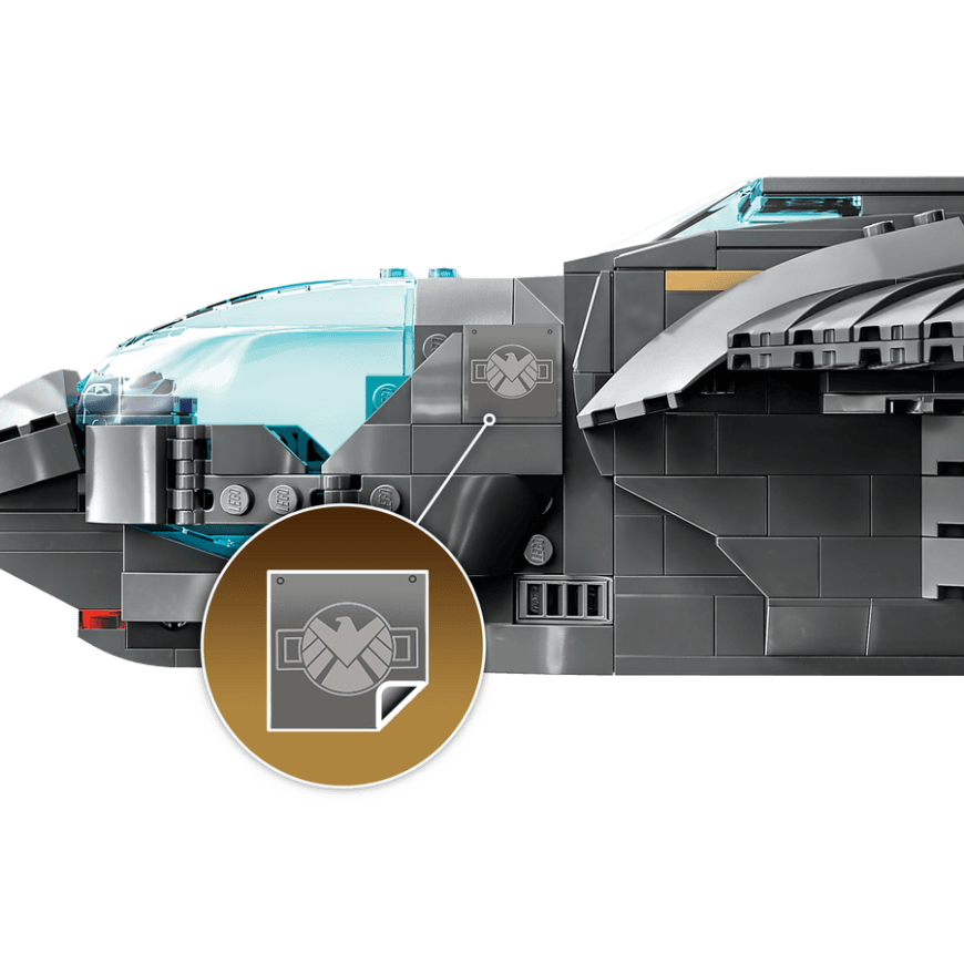 Конструктор — квинджет Мстителей LEGO Marvel (#76248) — фото 5