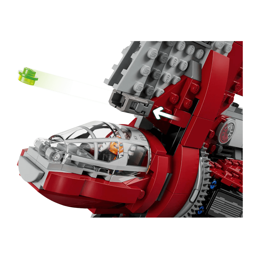 Конструктор — джедайский шаттл T-6 Асоки Тано LEGO Star Wars (#75362) — фото 3