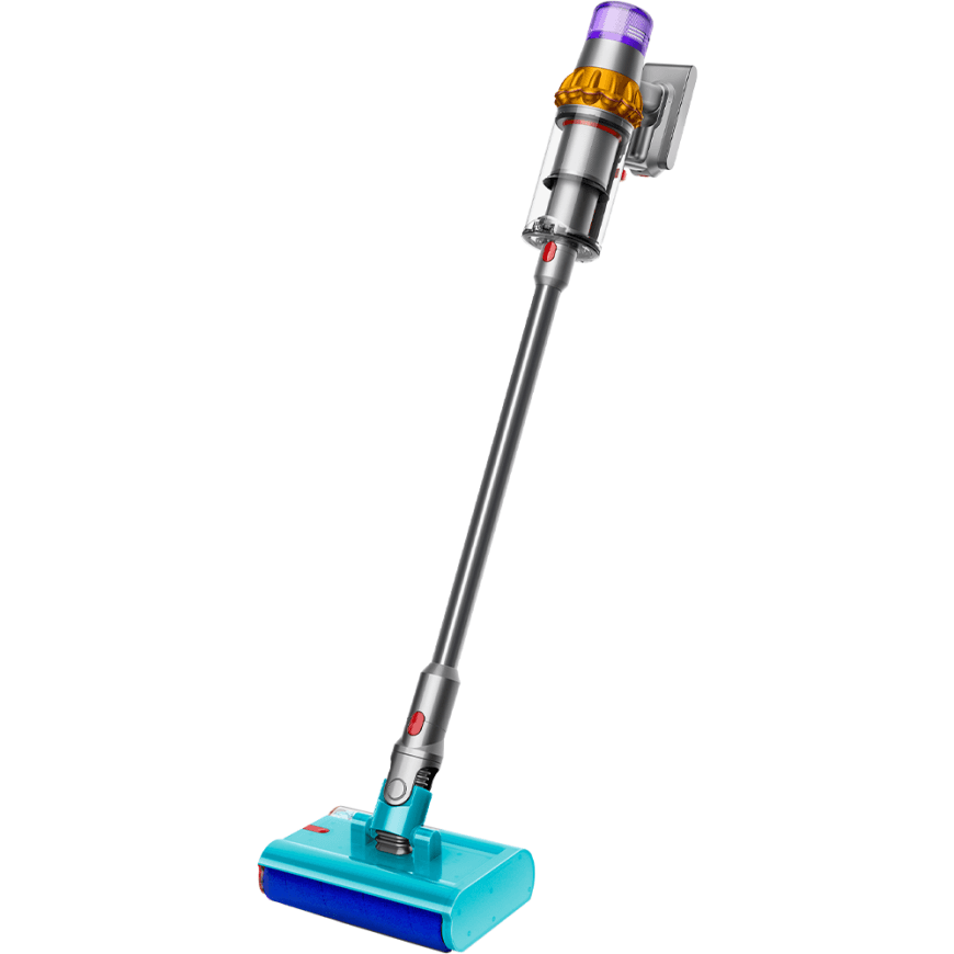 Беспроводной вертикальный пылесос Dyson V15s Detect Submarine (SV47) (Yellow/Nickel) (2023) — фото 4