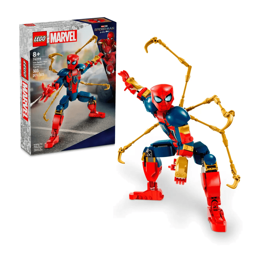 Конструктор — сборная фигурка Железного паука LEGO Marvel Spider-Man (#76298) — фото 4