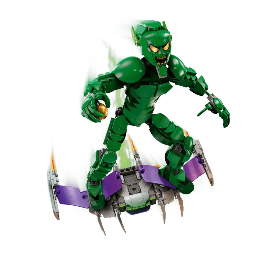 Конструктор — сборная фигурка Зелёного гоблина LEGO Marvel Spider-Man (#76284) — фото 5