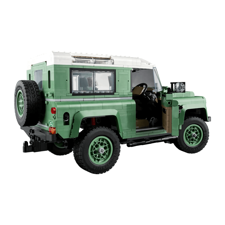 Конструктор — автомобиль Land Rover Classic Defender 90 LEGO Icons (#10317) — фото 3