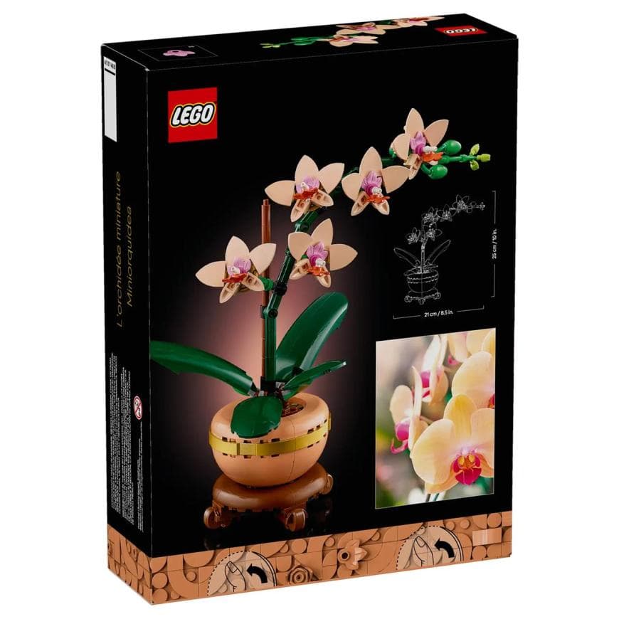Конструктор — мини-орхидея LEGO Botanicals (#10343) — фото 6