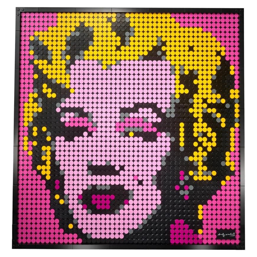 Конструктор — Мэрилин Монро Энди Уорхола LEGO Art (#31197) — фото 5
