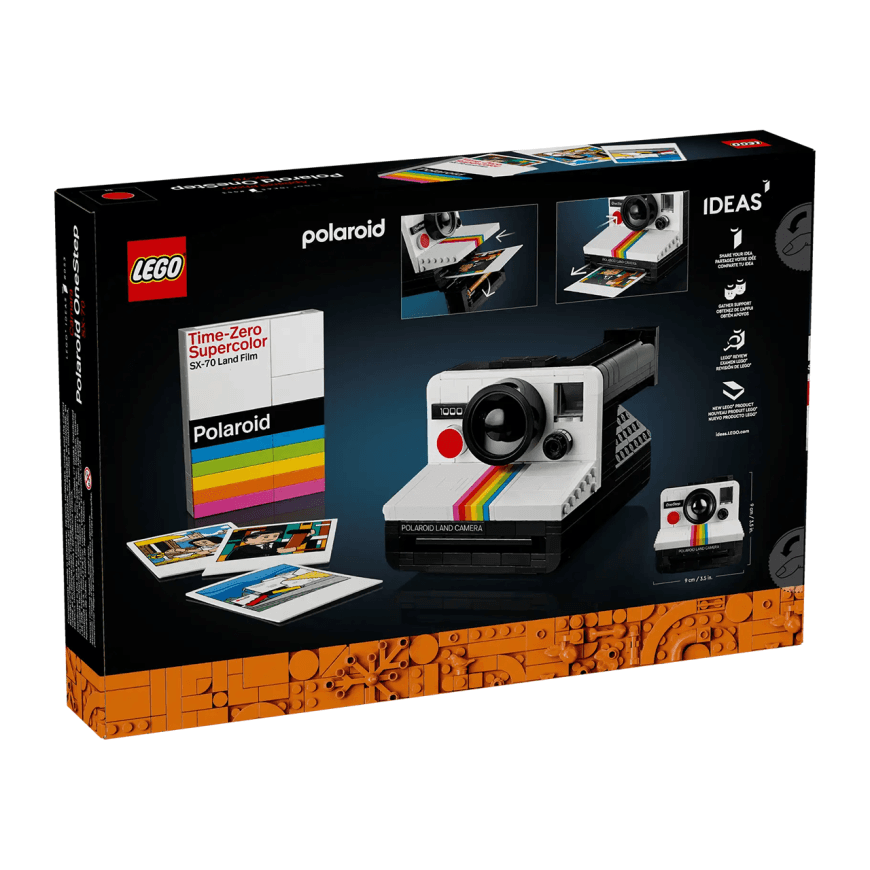 Конструктор — фотоаппарат Polaroid OneStep SX-70 LEGO Ideas (#21345) — фото 5