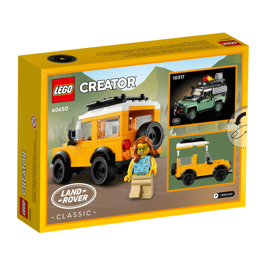 Конструктор — автомобиль Land Rover Classic Defender LEGO Creator (#40650) — фото 4