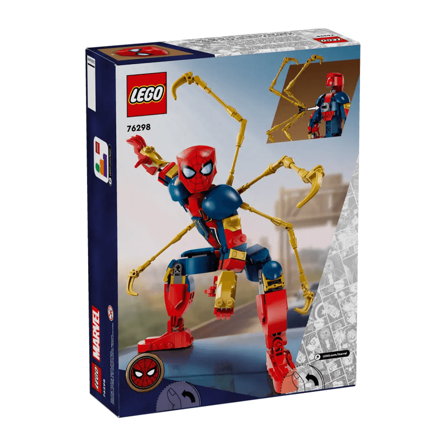 Конструктор — сборная фигурка Железного паука LEGO Marvel Spider-Man (#76298) — фото 5
