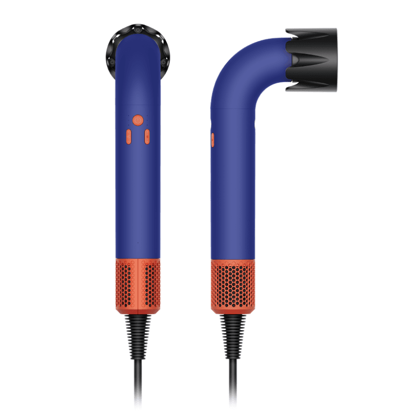 Фен Dyson HD18 Supersonic r Professional Curly+Coily (Vinca Blue/Topaz Orange) (2023) — фото 4