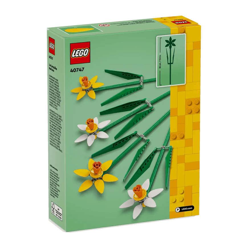 Конструктор — нарциссы LEGO (#40747) — фото 4