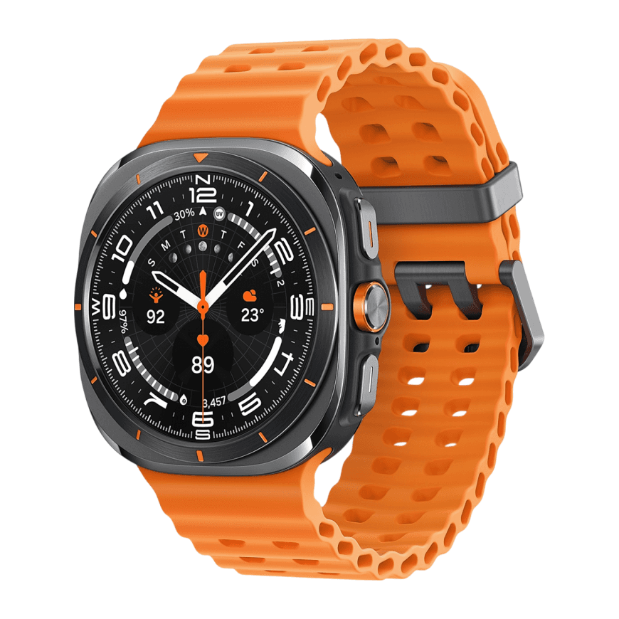 Умные часы Samsung Galaxy Watch Ultra, 47 мм, титан, ремешок Marine (2025) — фото 2