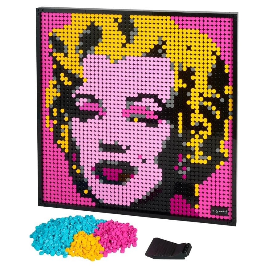Конструктор — Мэрилин Монро Энди Уорхола LEGO Art (#31197) — фото 2